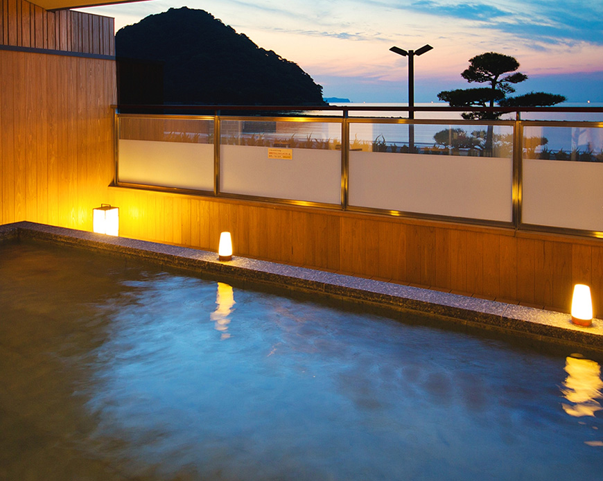 リゾートホテル美萩の温泉